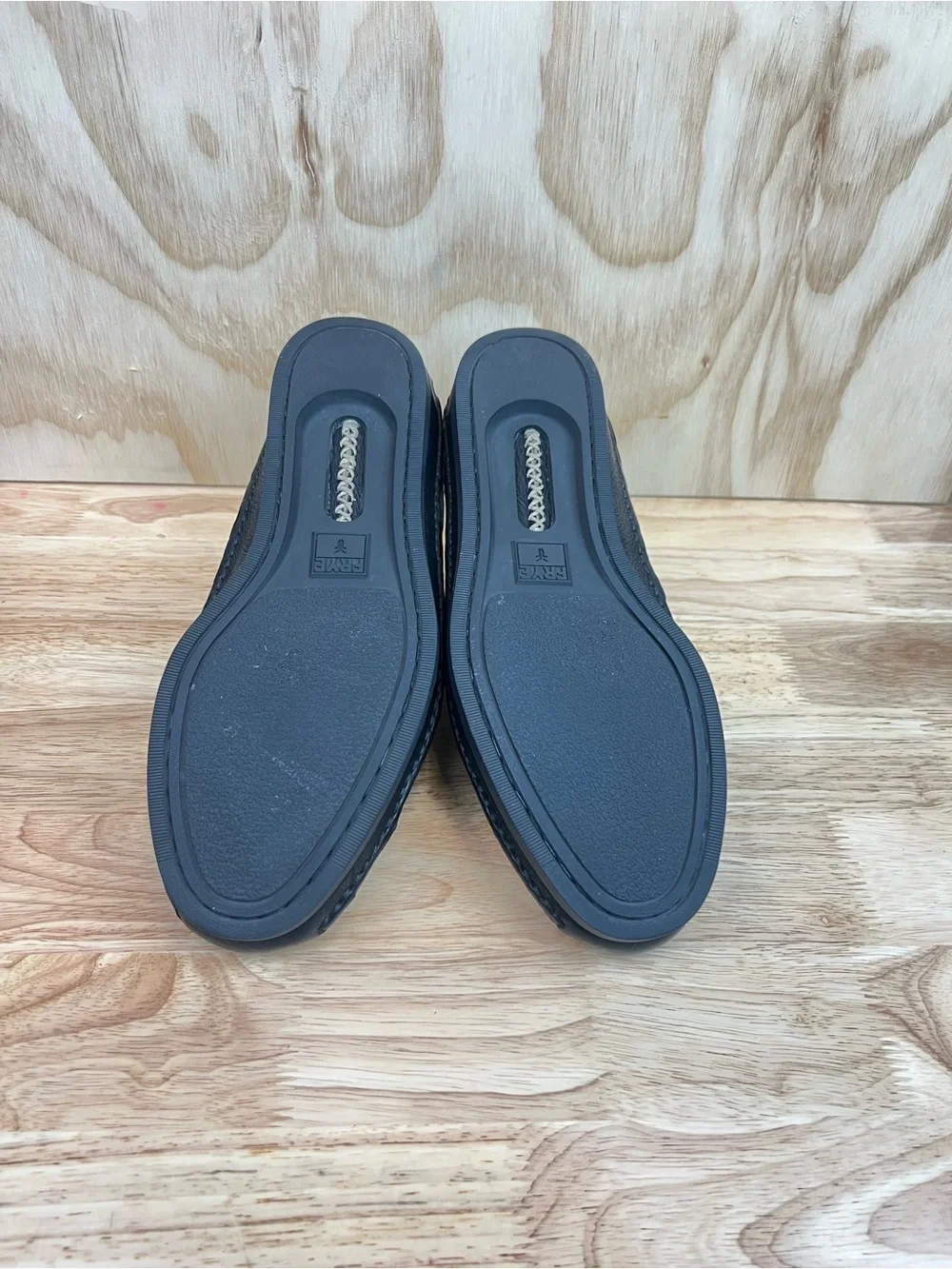 Frye Boat Shoes Size 8.5 Black Leather Loafers #Preppy #Loungewear